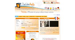 Desktop Screenshot of lecube-immo.com